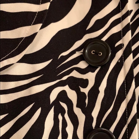 NWT Rafaella zebra print blazer SP - Picture 5 of 5